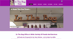 Desktop Screenshot of inthebagdeli.com